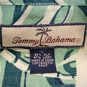 Men's Tommy Bahama Large Hawaiian Peint Shirt